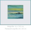 Farbe: Aquarell 1 klein incl. Passepartout
