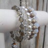 Farbe: Chloe Spiralarmband 5-reihig