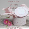 Farbe: Marie Schachtel stoffbezogen